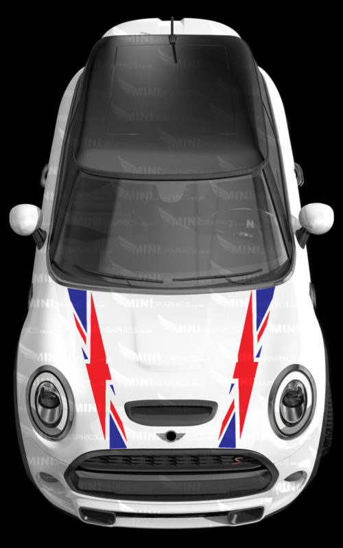 MINI Bonnet Stripes - MINI Graphics